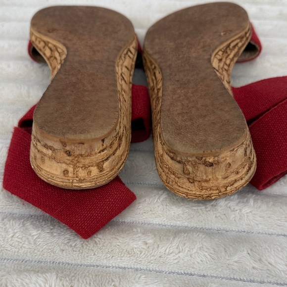 Charleston Peri Red Sandals size 7 - Picture 10 of 10